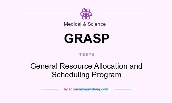 What does GRASP mean? It stands for General Resource Allocation and Scheduling Program