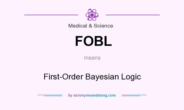 What does FOBL mean? It stands for First-Order Bayesian Logic