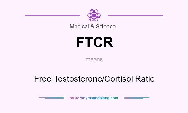 What does FTCR mean? It stands for Free Testosterone/Cortisol Ratio