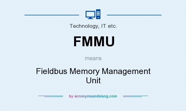 What does FMMU mean? It stands for Fieldbus Memory Management Unit