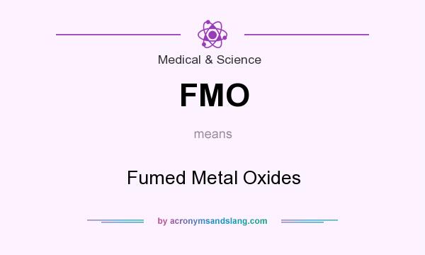 What does FMO mean? It stands for Fumed Metal Oxides