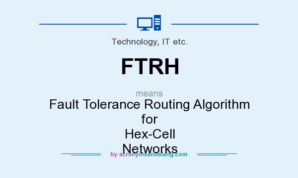 What does FTRH mean? It stands for Fault Tolerance Routing Algorithm for Hex-Cell Networks