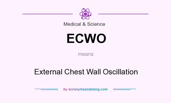 What does ECWO mean? It stands for External Chest Wall Oscillation