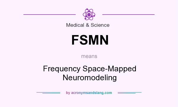 What does FSMN mean? It stands for Frequency Space-Mapped Neuromodeling