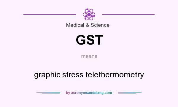 What does GST mean? It stands for graphic stress telethermometry