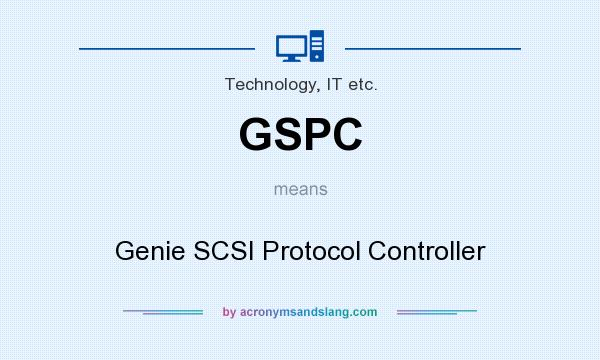 What does GSPC mean? It stands for Genie SCSI Protocol Controller