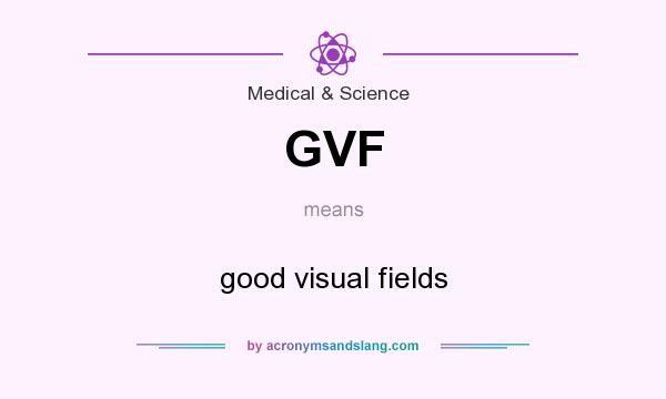 What does GVF mean? It stands for good visual fields