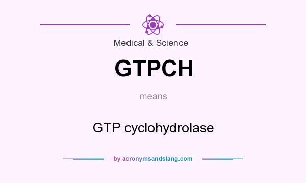 What does GTPCH mean? It stands for GTP cyclohydrolase