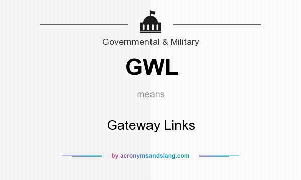 What does GWL mean? It stands for Gateway Links