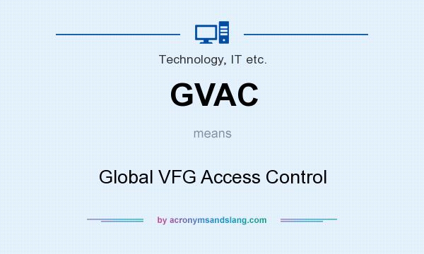 What does GVAC mean? It stands for Global VFG Access Control