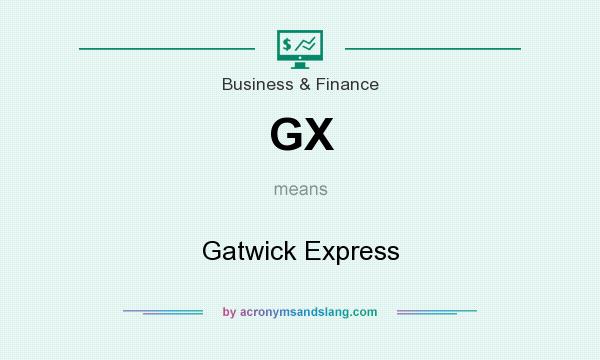 What does GX mean? It stands for Gatwick Express