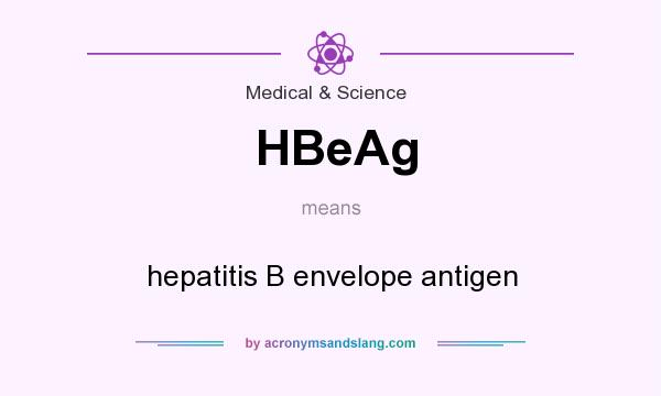 What does HBeAg mean? It stands for hepatitis B envelope antigen