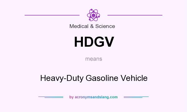 What does HDGV mean? It stands for Heavy-Duty Gasoline Vehicle