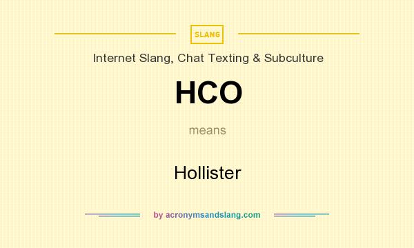 hco numeric meaning