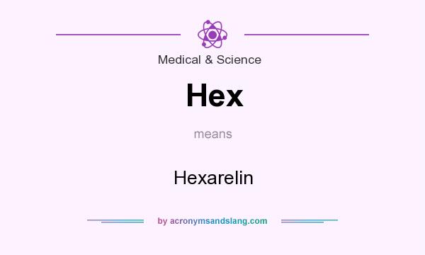What does Hex mean? It stands for Hexarelin