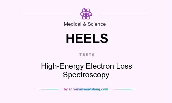 What does HEELS mean? It stands for High-Energy Electron Loss Spectroscopy