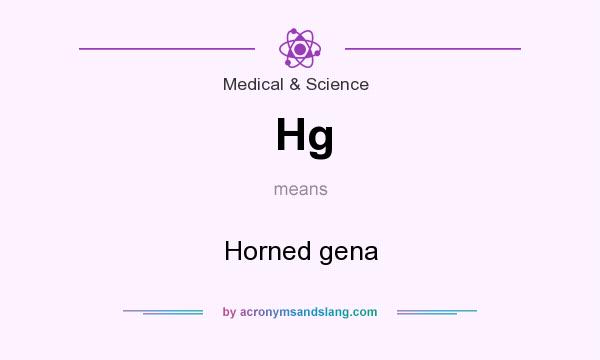 What does Hg mean? It stands for Horned gena