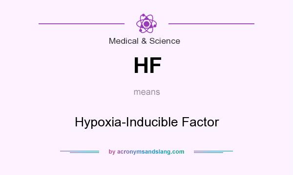 What does HF mean? It stands for Hypoxia-Inducible Factor