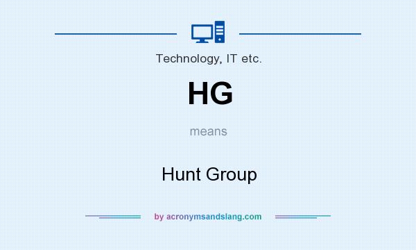 What does HG mean? It stands for Hunt Group