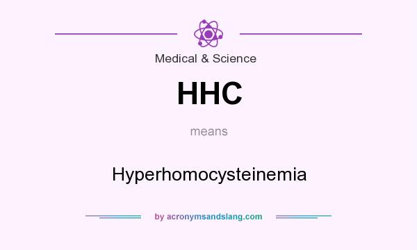 What does HHC mean? It stands for Hyperhomocysteinemia