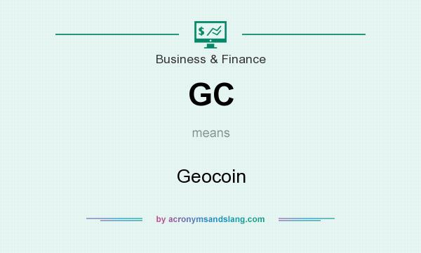What does GC mean? It stands for Geocoin