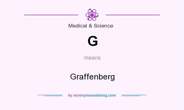 What does G mean? It stands for Graffenberg