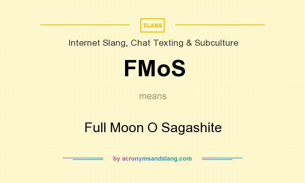 What does FMoS mean? It stands for Full Moon O Sagashite