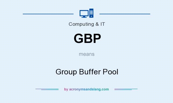 What does GBP mean? It stands for Group Buffer Pool