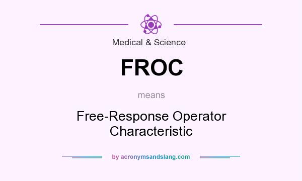 What does FROC mean? It stands for Free-Response Operator Characteristic