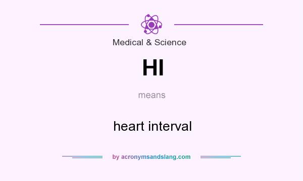 What does HI mean? It stands for heart interval