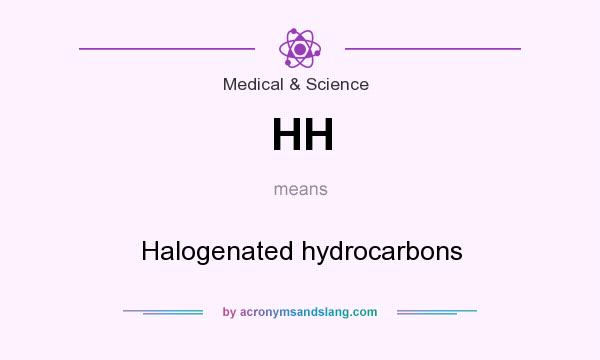 What does HH mean? It stands for Halogenated hydrocarbons