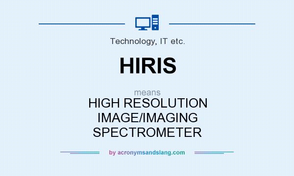 What does HIRIS mean? It stands for HIGH RESOLUTION IMAGE/IMAGING SPECTROMETER