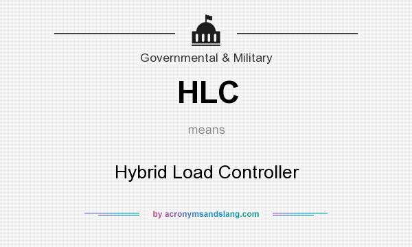 What does HLC mean? It stands for Hybrid Load Controller