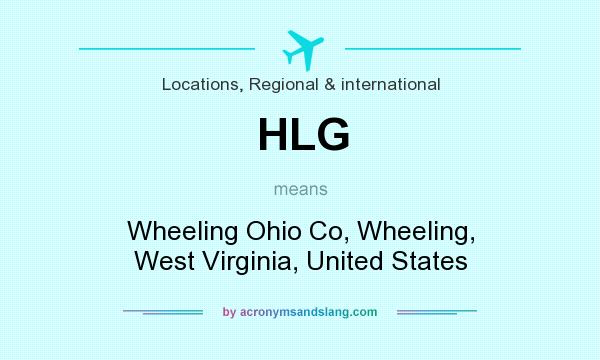 What does HLG mean? It stands for Wheeling Ohio Co, Wheeling, West Virginia, United States