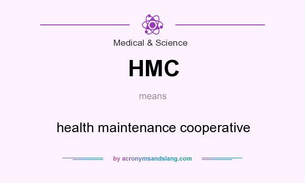 What does HMC mean? It stands for health maintenance cooperative