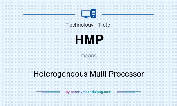 What does HMP mean? It stands for Heterogeneous Multi Processor