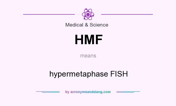 What does HMF mean? It stands for hypermetaphase FISH