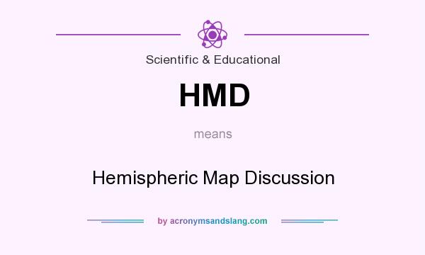 What does HMD mean? It stands for Hemispheric Map Discussion