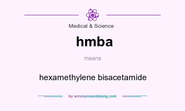 What does hmba mean? It stands for hexamethylene bisacetamide