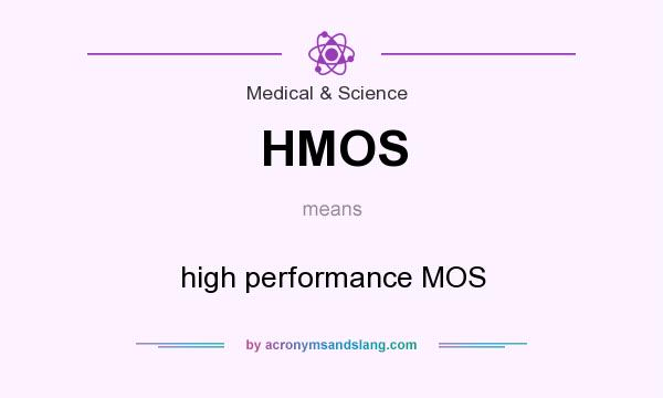 What does HMOS mean? It stands for high performance MOS