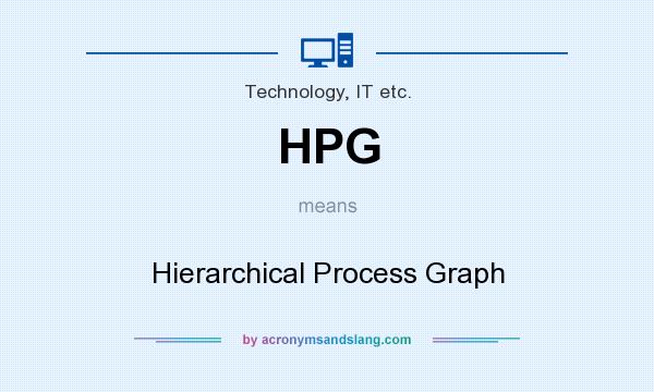 What does HPG mean? It stands for Hierarchical Process Graph