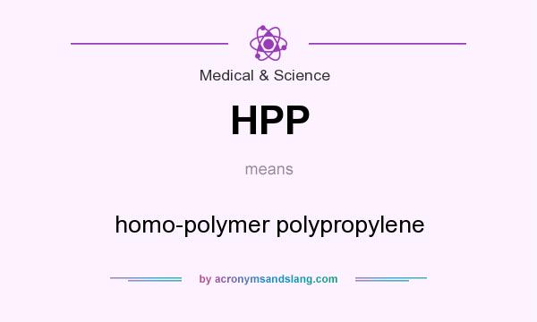 What does HPP mean? It stands for homo-polymer polypropylene
