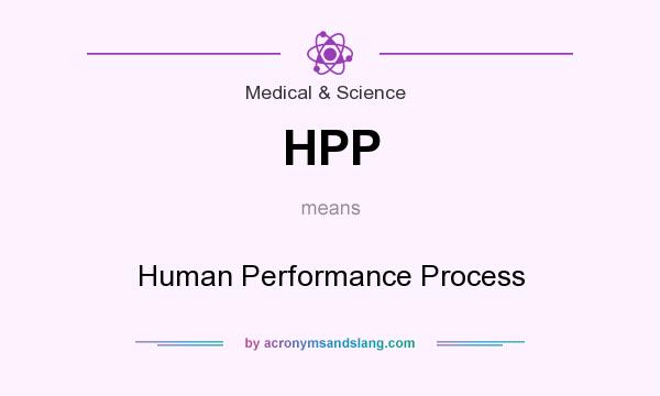 What does HPP mean? It stands for Human Performance Process