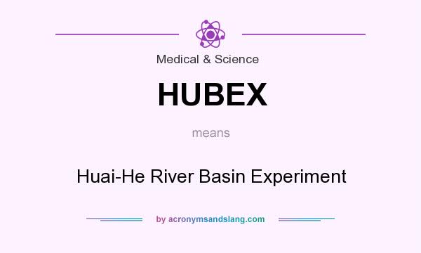 What does HUBEX mean? It stands for Huai-He River Basin Experiment