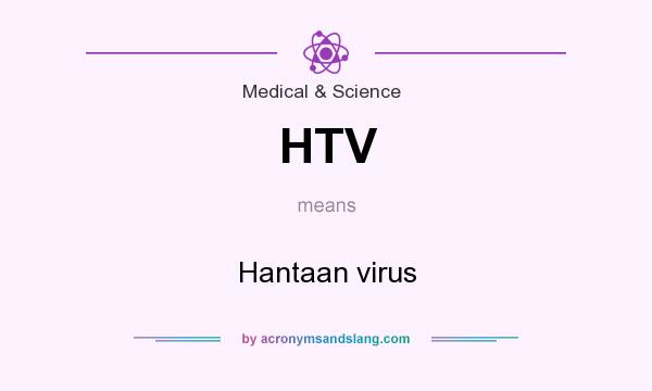 What does HTV mean? It stands for Hantaan virus