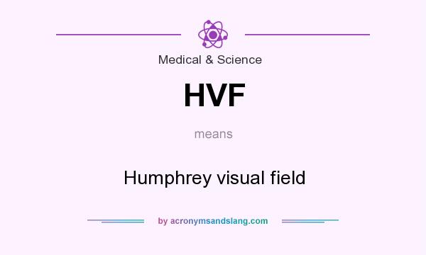 What does HVF mean? It stands for Humphrey visual field
