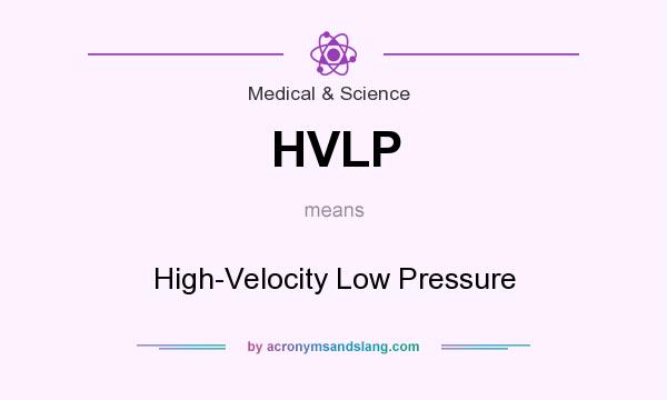 What does HVLP mean? It stands for High-Velocity Low Pressure