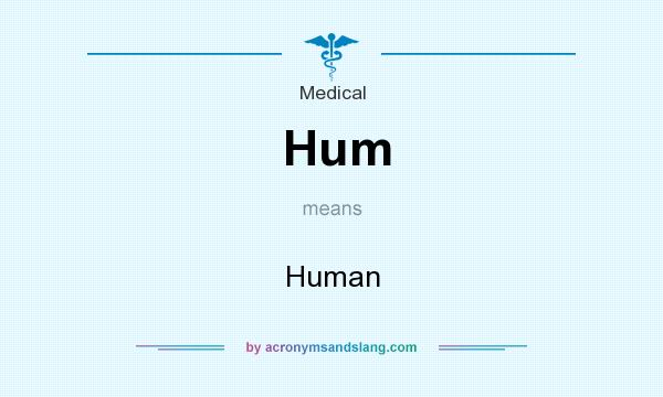 What does Hum mean? It stands for Human