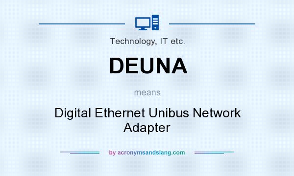 What does DEUNA mean? It stands for Digital Ethernet Unibus Network Adapter