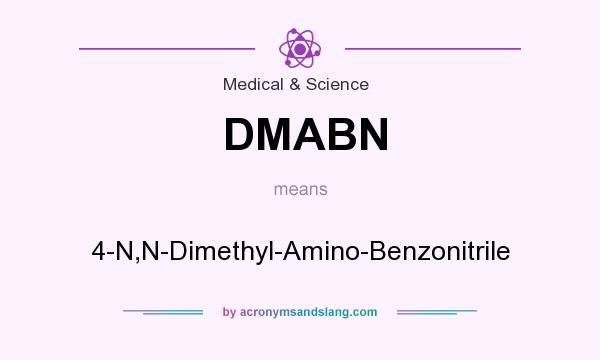 What does DMABN mean? It stands for 4-N,N-Dimethyl-Amino-Benzonitrile